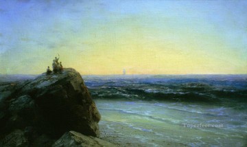 despedida 1895 Romántico Ivan Aivazovsky Ruso Pinturas al óleo